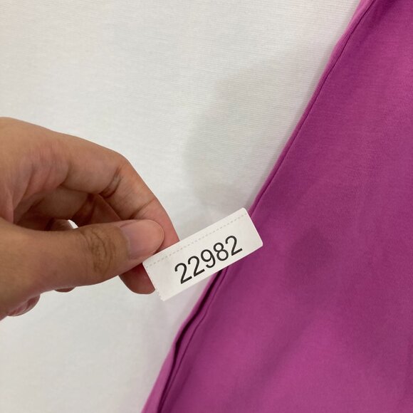 Isaac Mizrahi size 2X Pink Crew Neck Short Sleeve Stretch Casual Comfy Dress - Picture 10 of 10